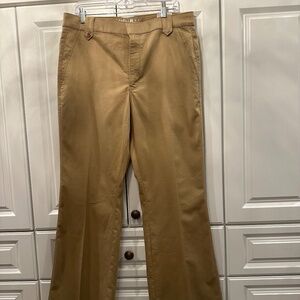 NWT-WHBM Extra High Rise Trouser-Tan Size 14